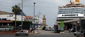 Imbarchi al porto di Palermo