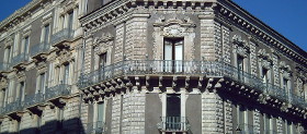 Palazzo di San Demetrio a Catania - Via etnea